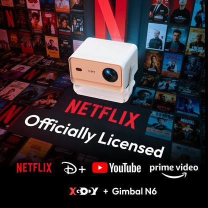 XGODY A6/N6 Pro – 600 ANSI, Netflix, 4K, Voice
