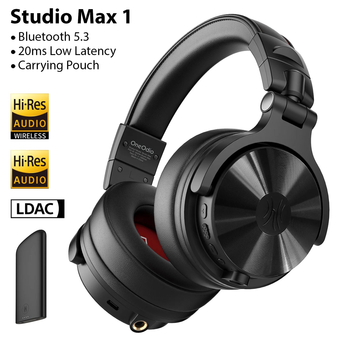 Oneodio Studio Max – BT6.0, DJ, 120h, 9ms