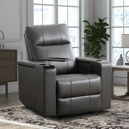 EBELLO Electric Recliner – Home Theater, Leather