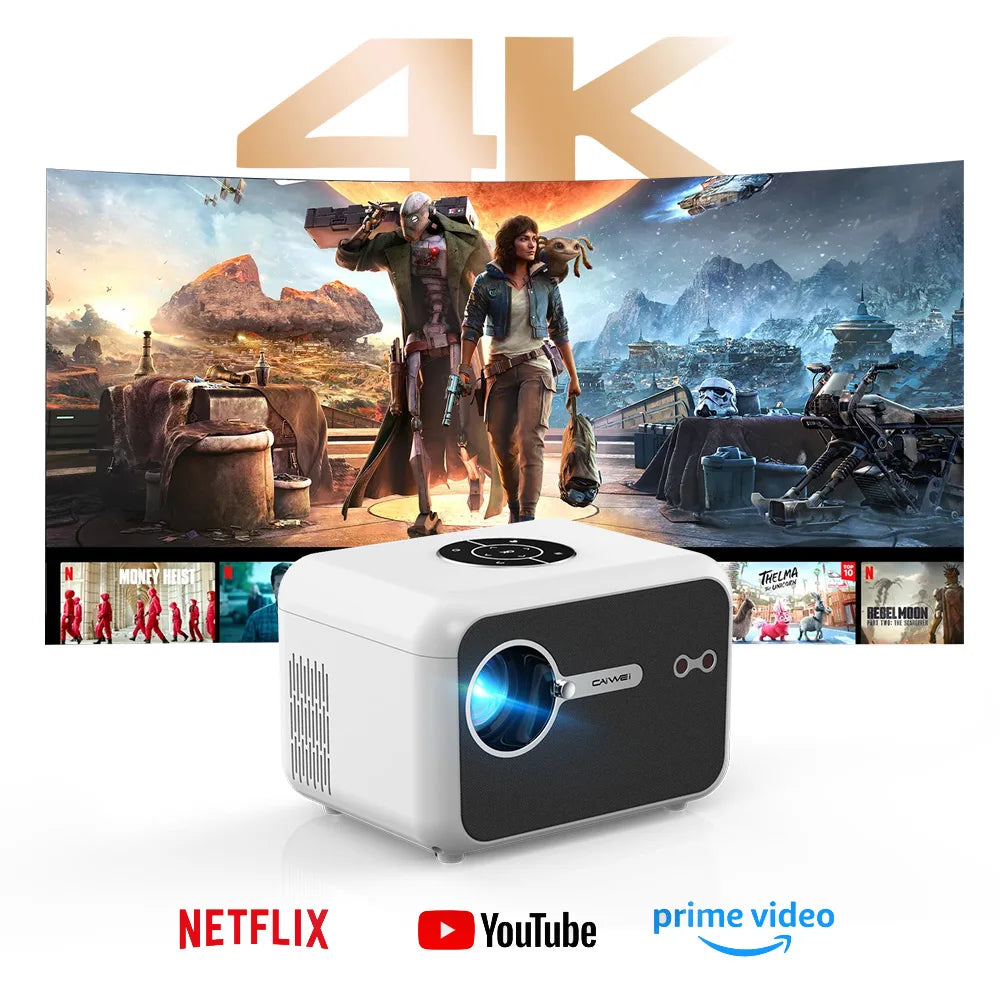 CAIWEI A6L – 2500 ANSI, 4K, Dolby, MEMC