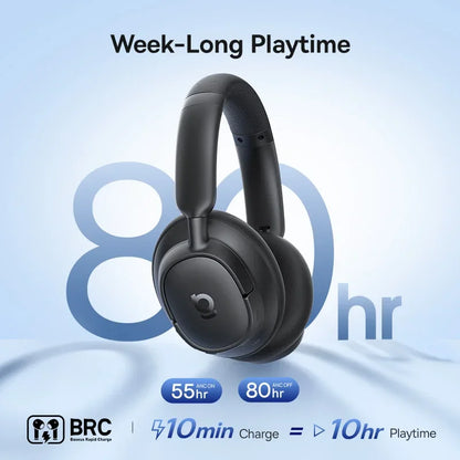 Baseus EH10 – 45dB ANC, LDAC, 80h Battery