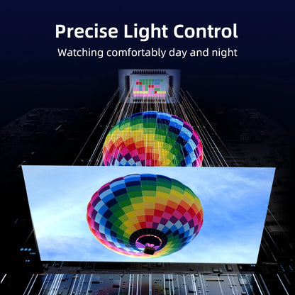 4K Projector with Android TV, Netflix, Dolby Audio, Dust-Proof