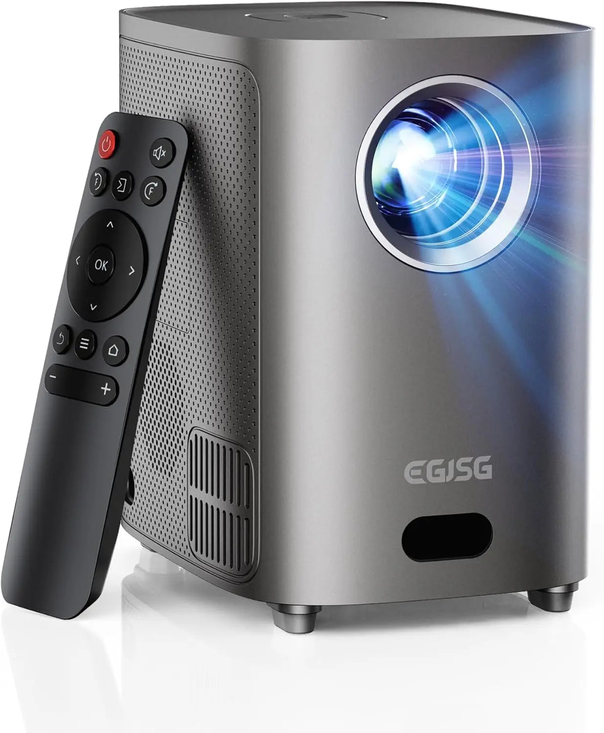 1080P Portable Projector – WiFi, BT, 4K Zoom, 300"