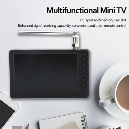 LEADSTAR 5" Pocket TV – FM Radio, ATV, Bluetooth