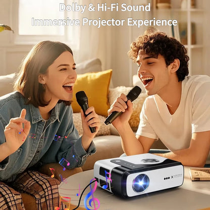 4K UHD Smart Projector – 2800 ANSI, Netflix, HDR10+