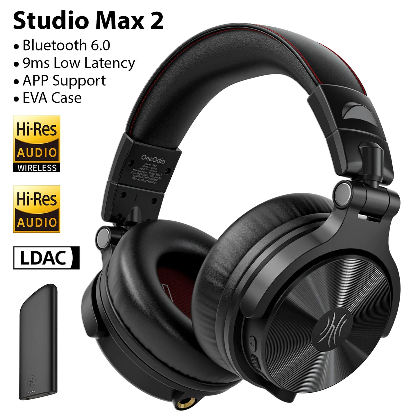 Oneodio Studio Max – BT6.0, DJ, 120h, 9ms