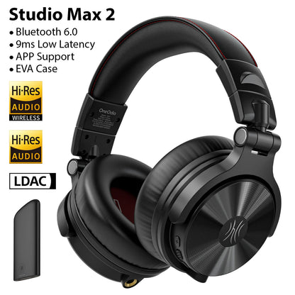Oneodio Studio Max – BT6.0, DJ, 120h, 9ms