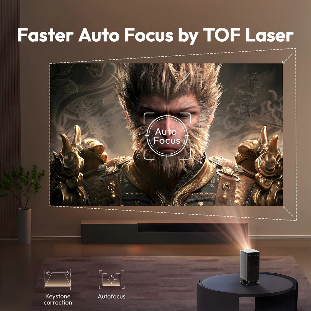 BYINTEK P70X – Portable 4K 3D Mini Projector