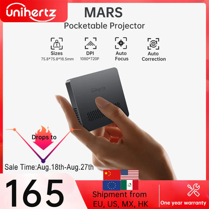 8849 MARS Mini DLP – Auto Focus, Pocket Projector