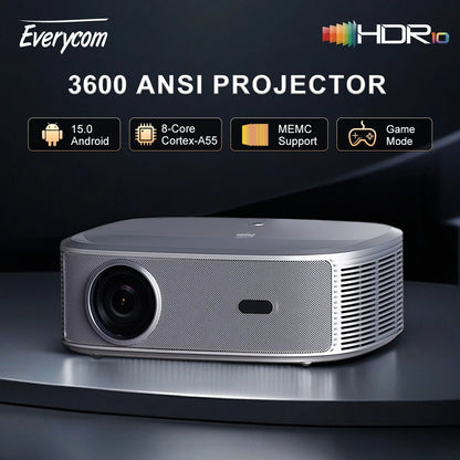 Everycom HQ11W – 3600 ANSI, Android 15, 3+64GB