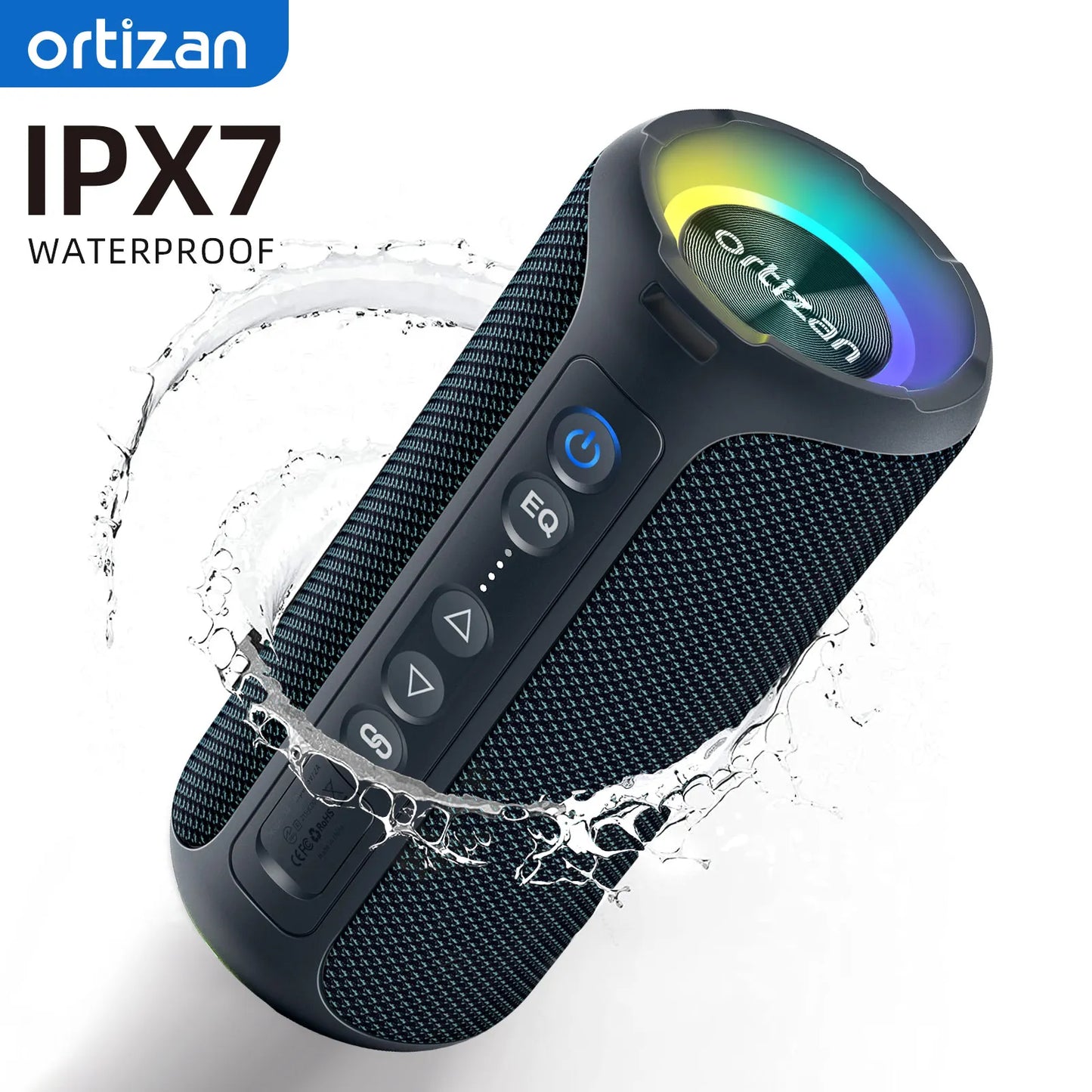 Ortizan 40W – Enhanced Bass, LED, Waterproof