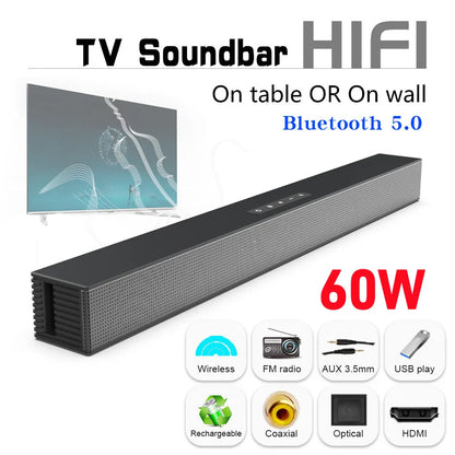 Bluetooth Sound Bar – 2.1 Wireless Surround Stereo