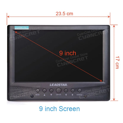 LEADSTAR D9 – 9" Portable Digital TV, Rechargeable