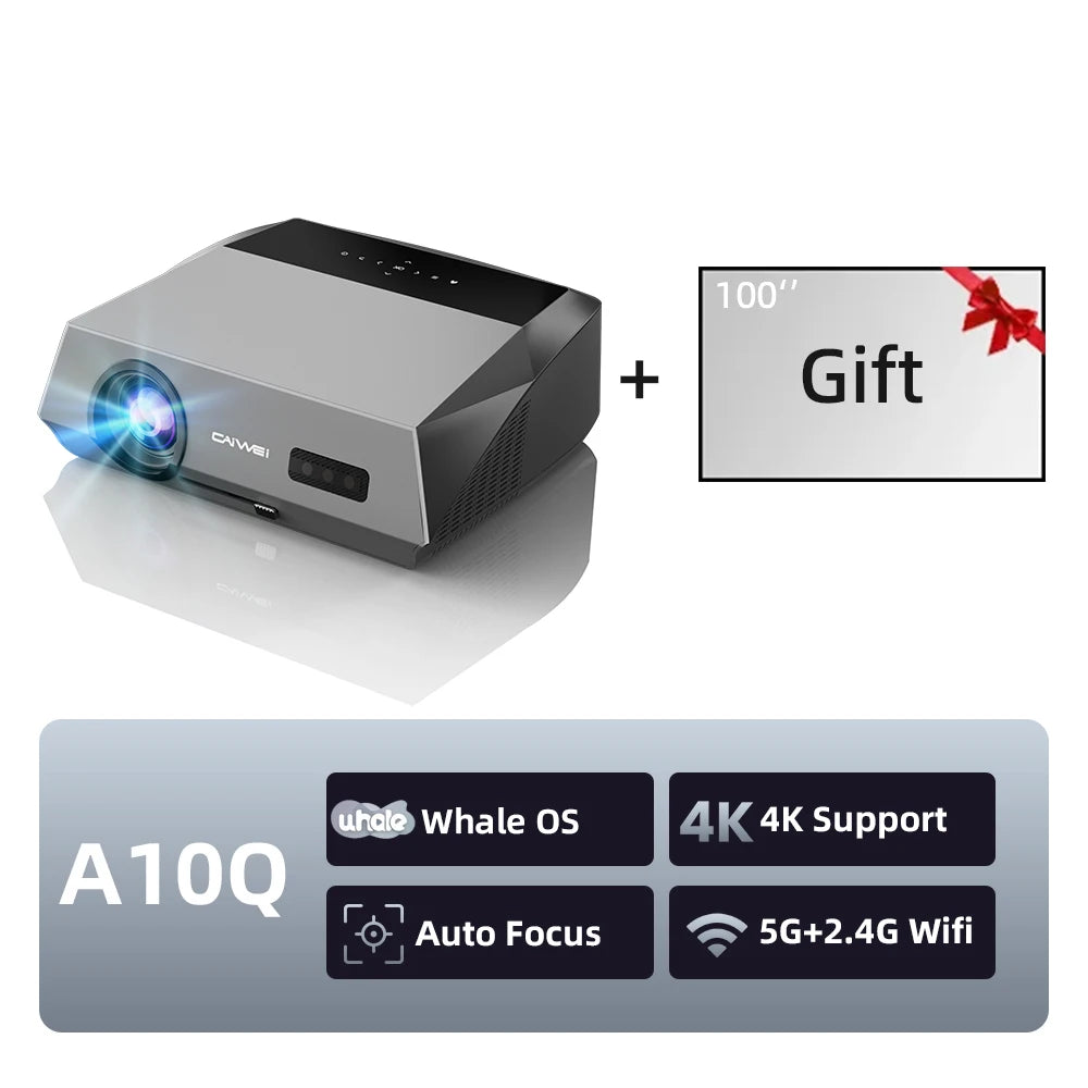 CAIWEI A10Q – 3500 ANSI, Google TV, Dolby, 4K