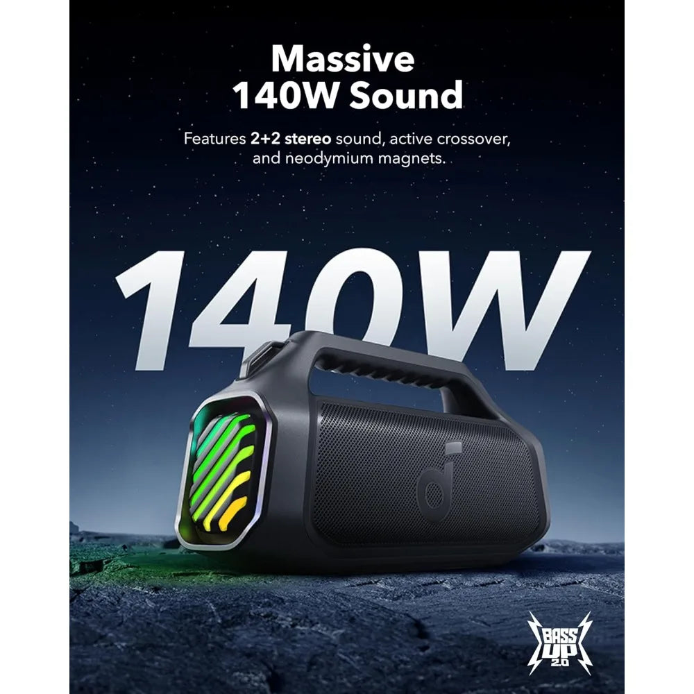 Anker Boom 2 Plus – 140W Outdoor Speaker
