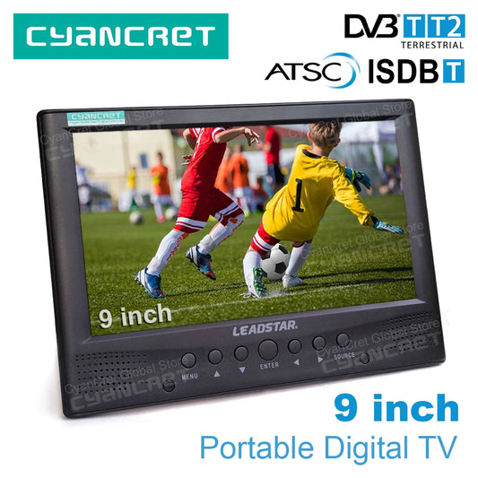 LEADSTAR D9 – 9" Portable Digital TV, Rechargeable