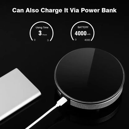 Mini 4K DLP Projector – Rechargeable, Outdoor Ready