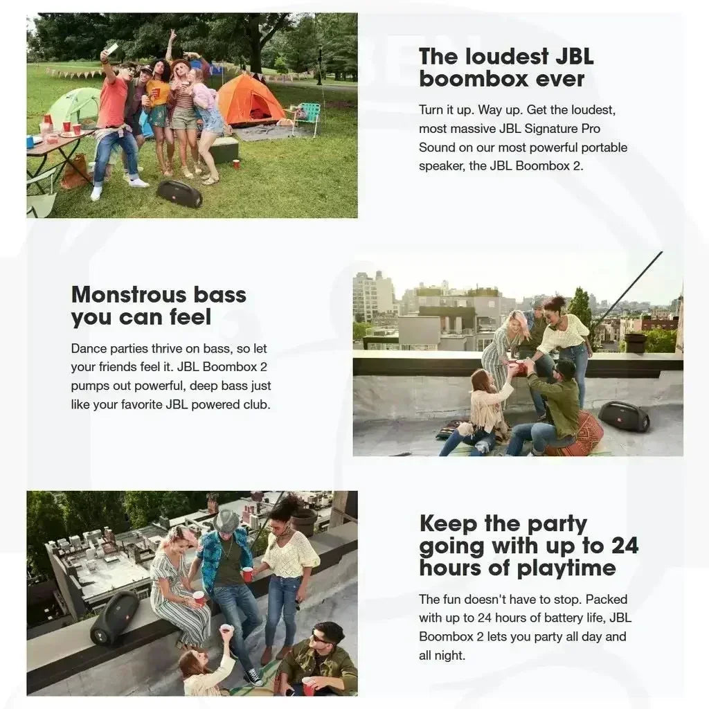 JBL Boombox 2 – Powerful Outdoor Bluetooth Speaker