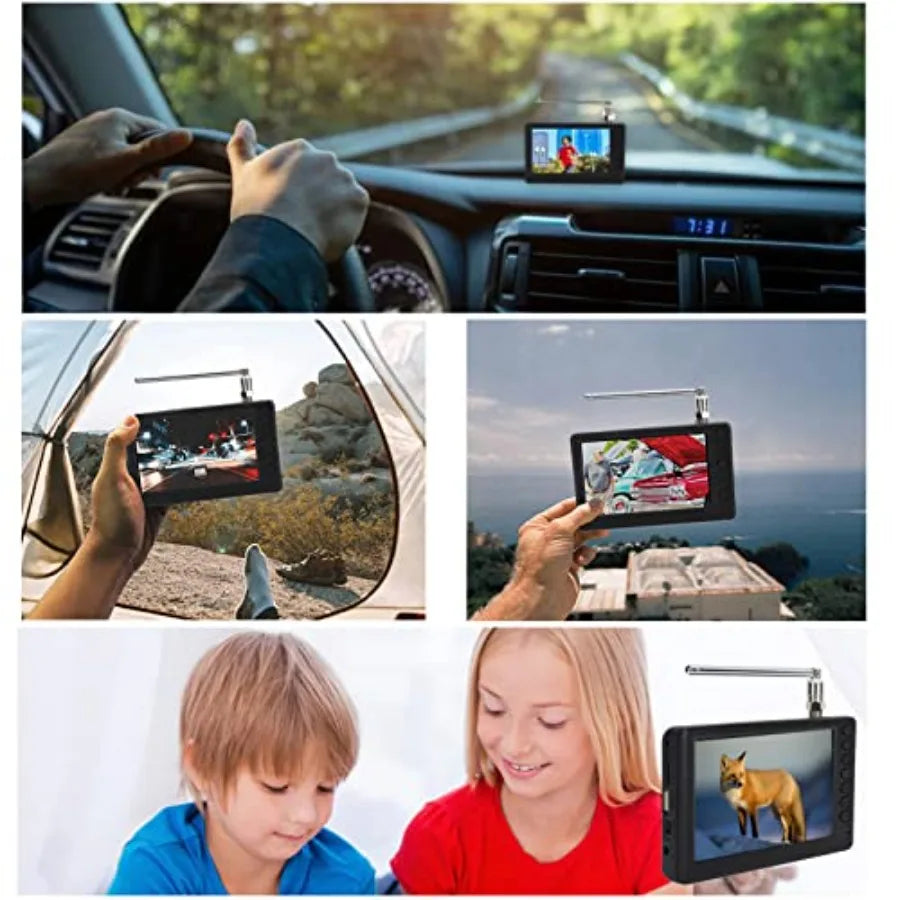 5" Mini Digital TV – ATSC HD, Remote Control