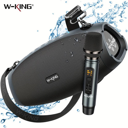 W-KING 70W – Portable Speaker + Wireless Mic