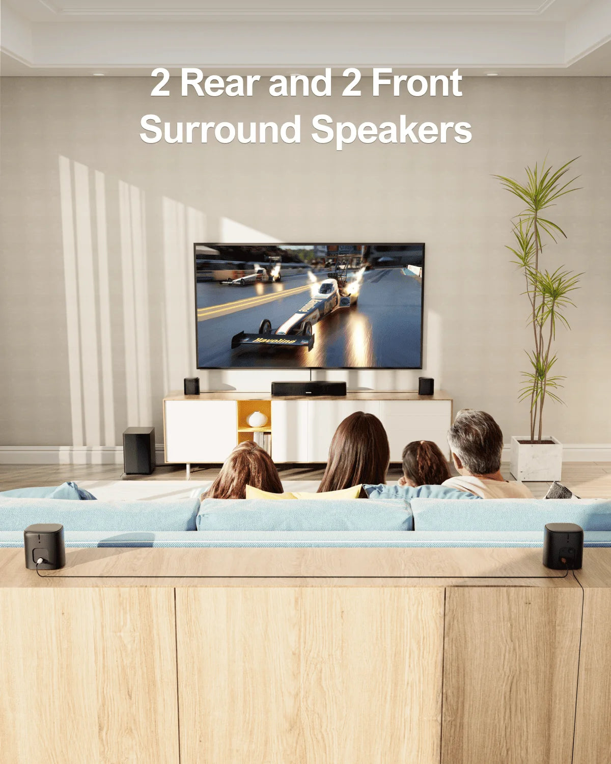 ULTIMEA 7.1 Virtual Surround – TV Speaker System
