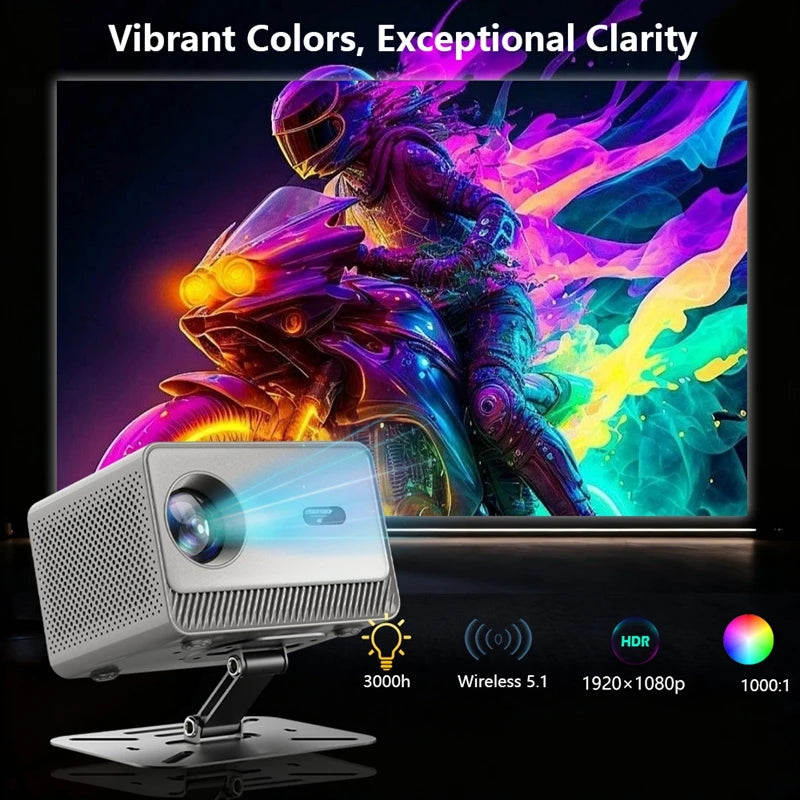 Lenovo 4K Laser Projector – Android 13, 8K Support