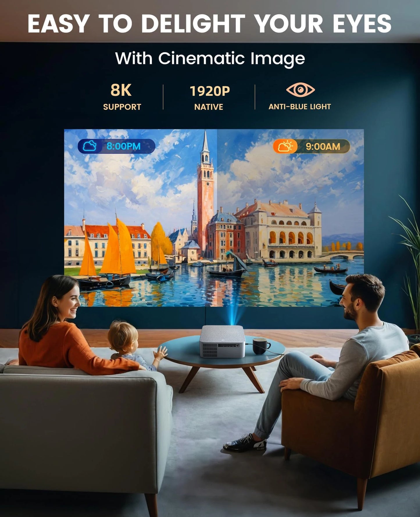 FINTEX LT5 Ultra – 25000LM, 8K, HDR10