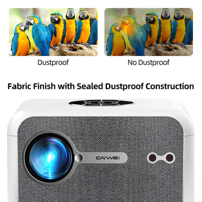 CAIWEI A6L – 2500 ANSI, 4K, Dolby, MEMC