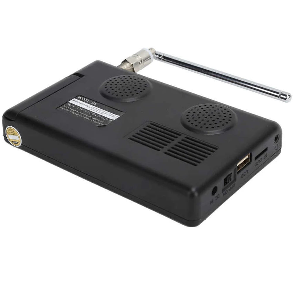 LEADSTAR D5 – 5" Mini TV, Rechargeable, Pocket