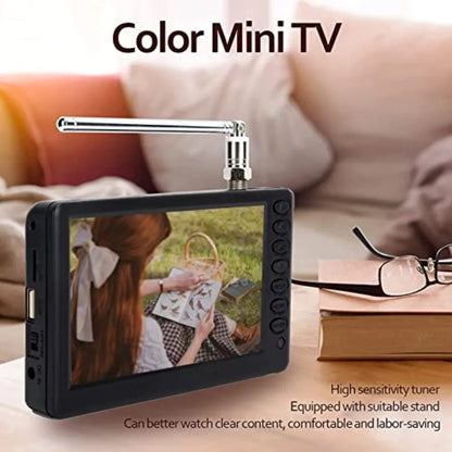 5" Mini Digital TV – ATSC HD, Remote Control