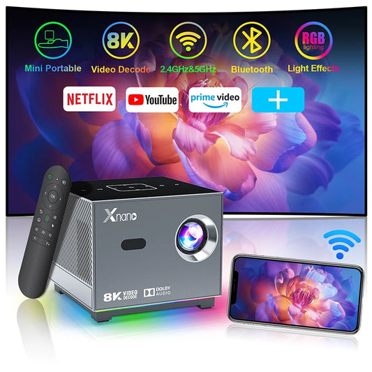 XNANO 300 ANSI – 8K/4K, WiFi 5G, Voice Remote