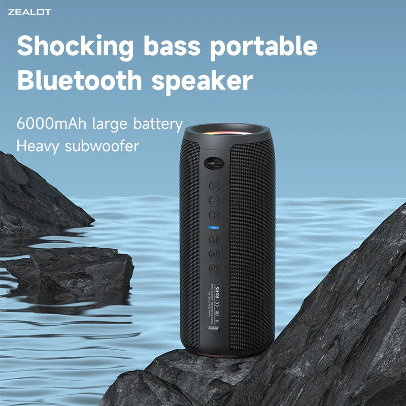 ZEALOT S51 Pro – 40W 3D Stereo Bass Speaker