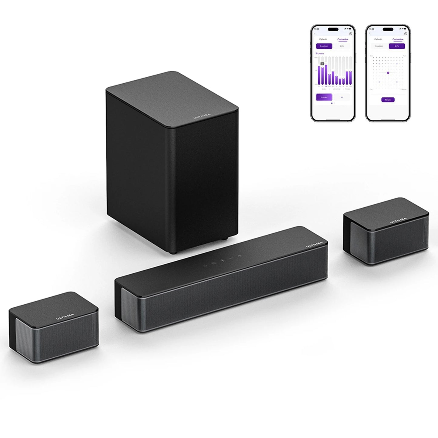 ULTIMEA Poseidon D50 – 5.1 Virtual Surround