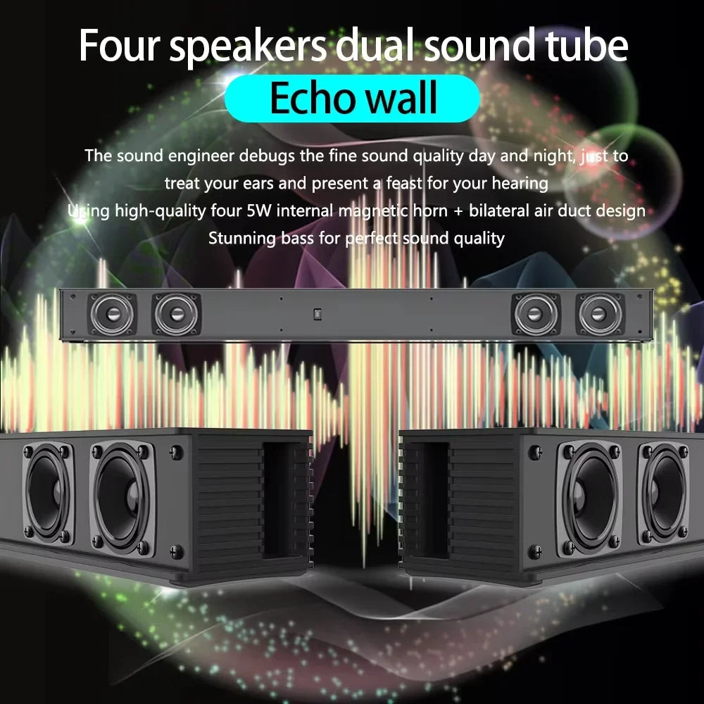 Bluetooth Sound Bar – 2.1 Wireless Surround Stereo