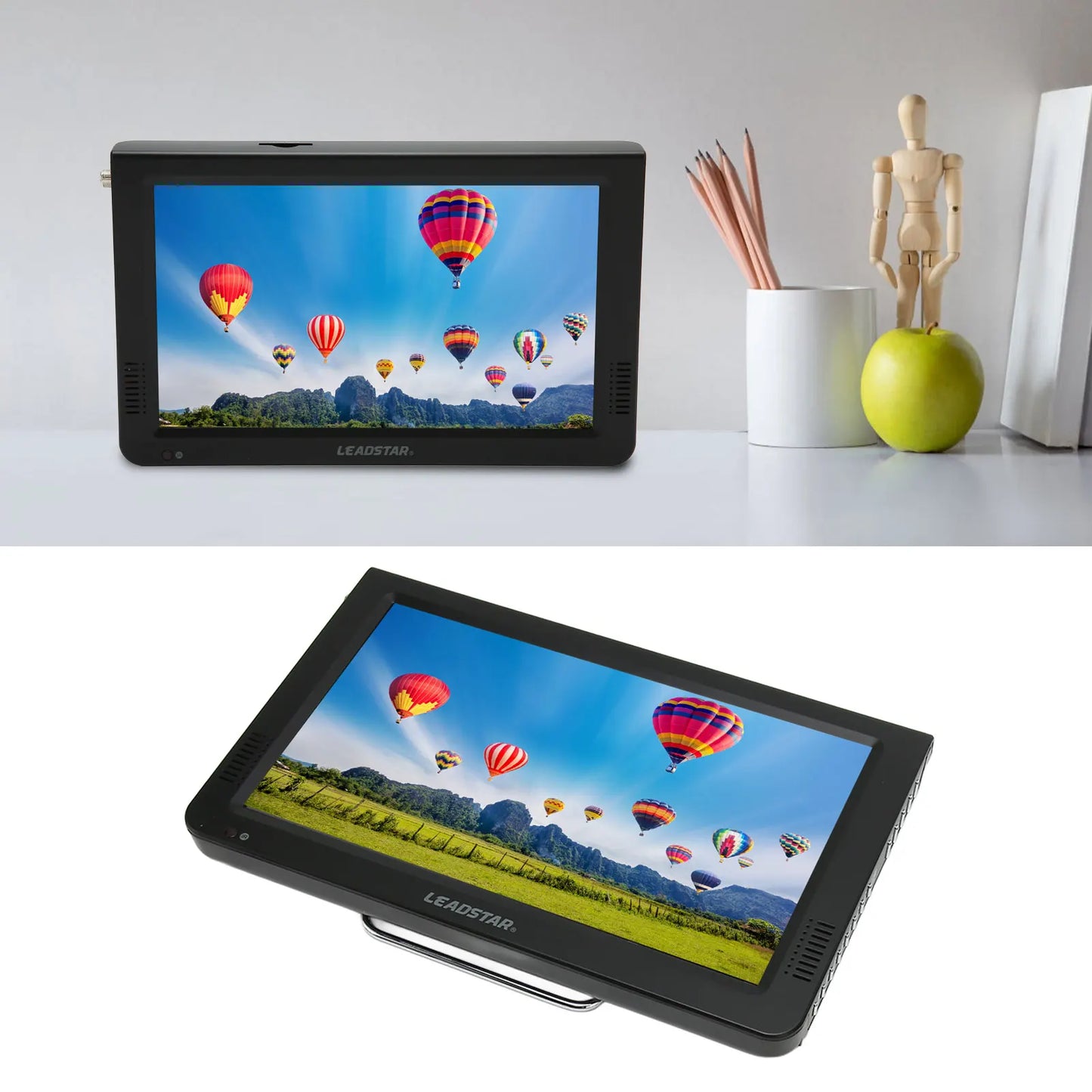 10" Portable TV – High Sensitivity Tuner, ATSC