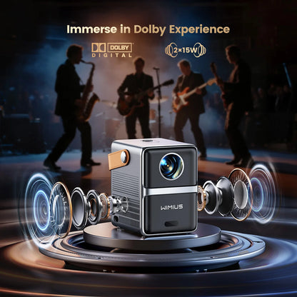 Wimius HY300 Max – 600 ANSI Laser Mini Projector