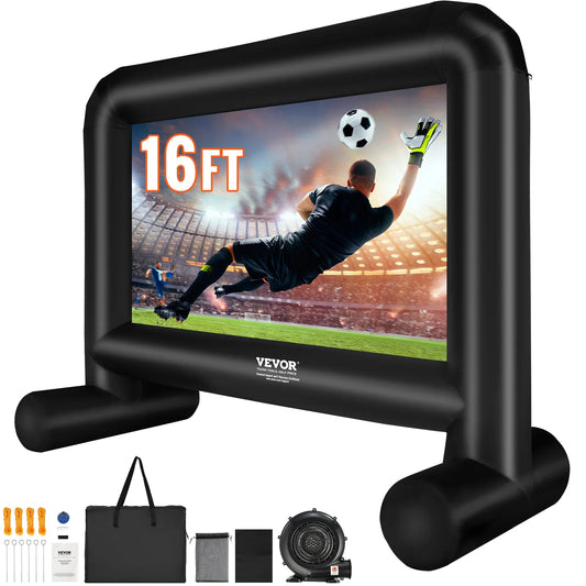 VEVOR Inflatable Movie Screen – 14/16 FT, Outdoor