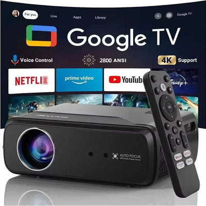 A8 Google TV – Netflix & Disney+ Certified, 2800 ANSI