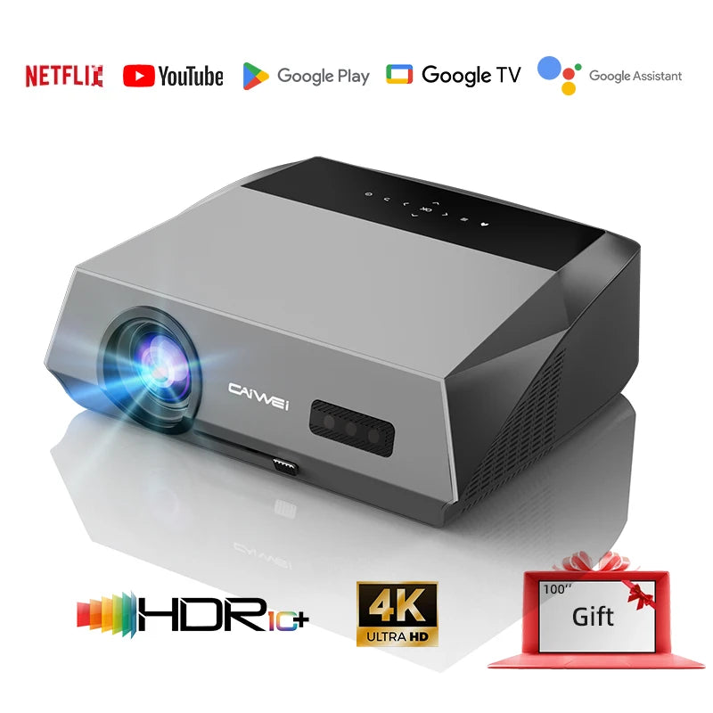 CAIWEI A10Q – 4K Google Certified, 3500 ANSI