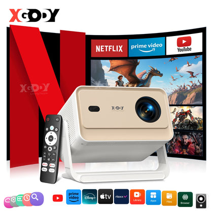 XGODY A6/N6 Pro – 600 ANSI, Netflix, 4K, Voice