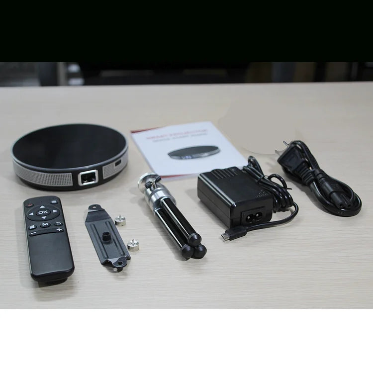 Mini 4K DLP Projector – Rechargeable, Outdoor Ready