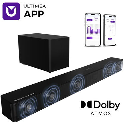 ULTIMEA Poseidon M60 – 5.1 Dolby Atmos, BassMX