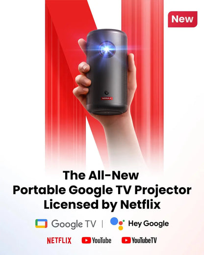 NEBULA Capsule 3 GTV – Netflix, Portable, Battery