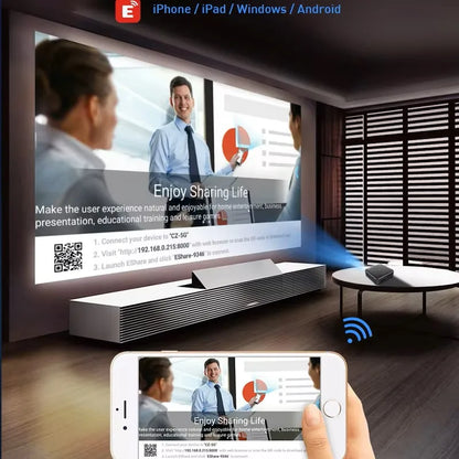 Smartldea 3D Mini DLP – Android WiFi, 4K Pico