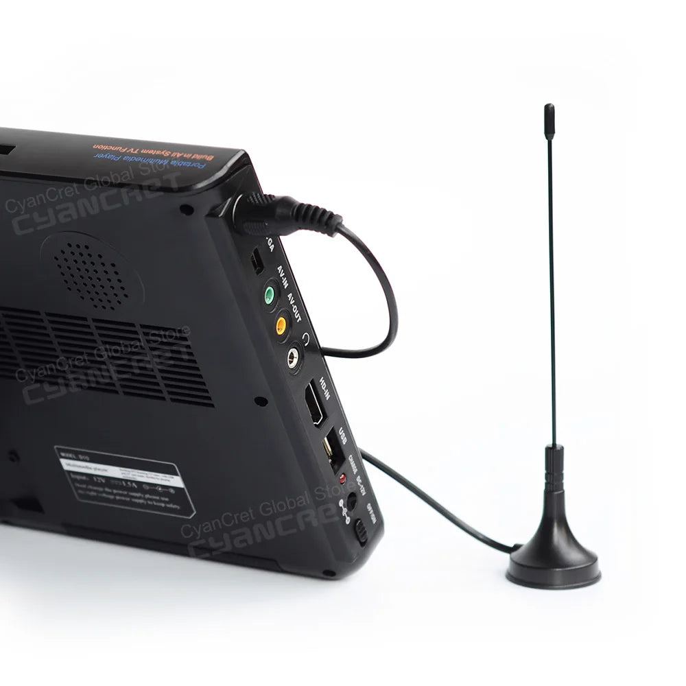 LEADSTAR D10 – 10" HD Portable TV, Multi-Standard