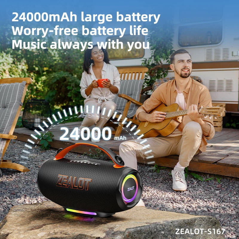 ZEALOT S167 – 100W IPX6 Waterproof Speaker