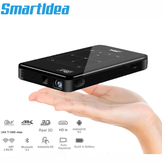 Smartldea 4K 3D DLP Mini – Battery Projector