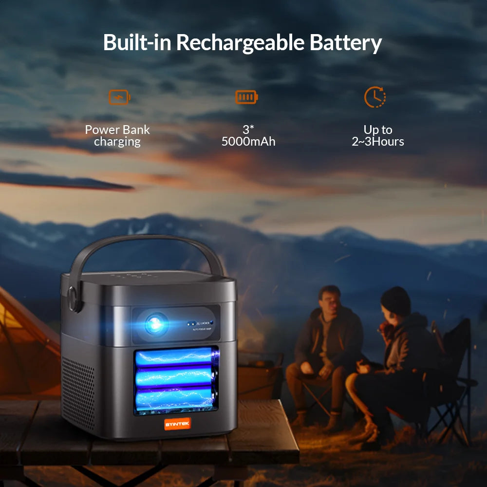 BYINTEK U75 – 4K 3D, 2×10W Speakers, 15000mAh