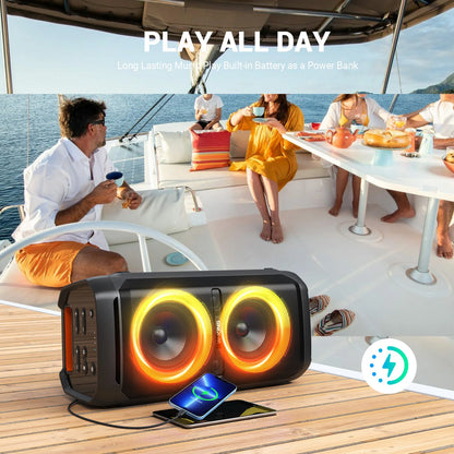 W-KING 100W – IPX6 Party Boombox, BT5.3