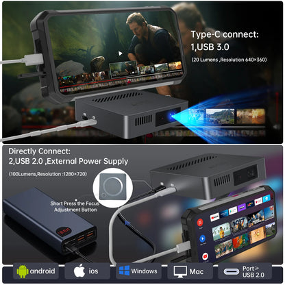 8849 MARS Mini DLP – Pocket Size, Auto Focus